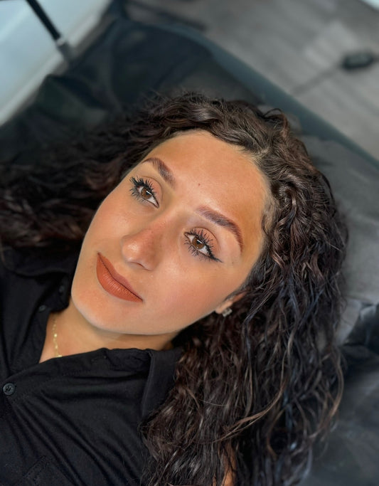 BrowXenna® Brow Henna Kit with Hyaluronic Mixing Base #106 Dust Brown