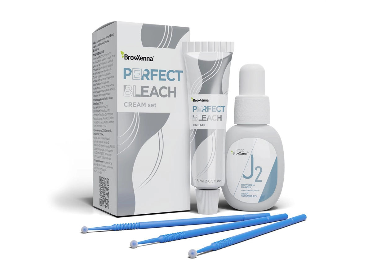 BrowXenna® Perfect Bleach Cream Set